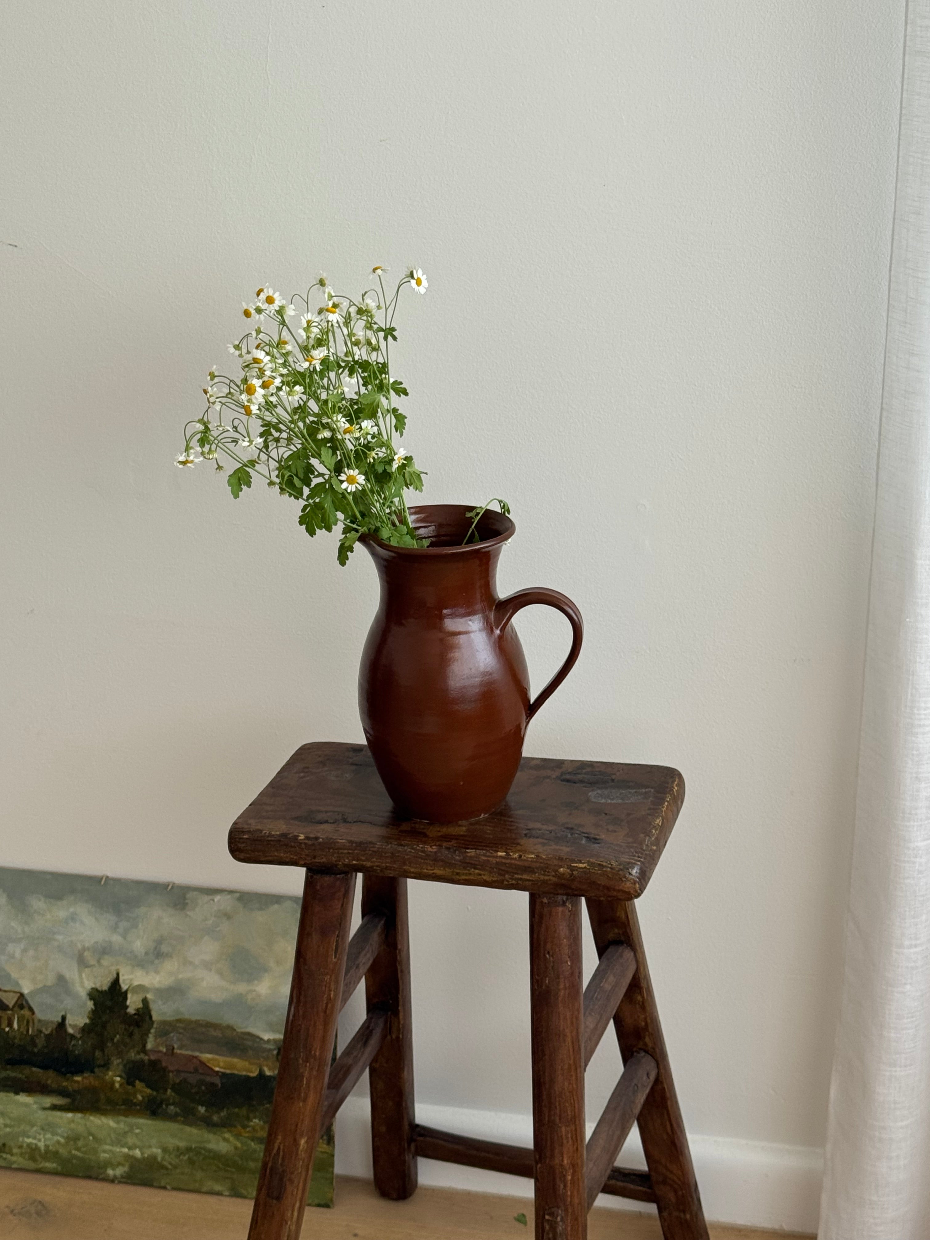 Vintage brown jug