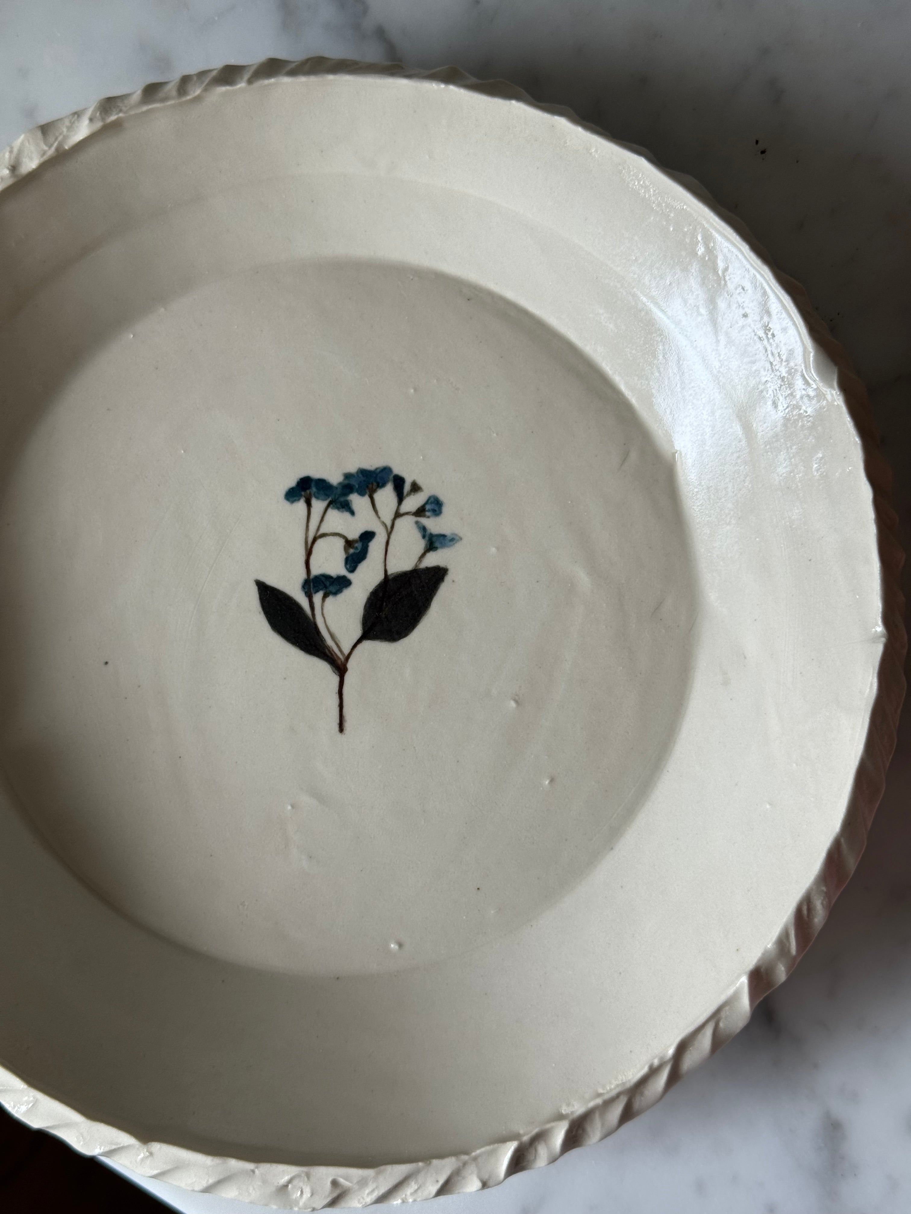 Hand painted plate no 4