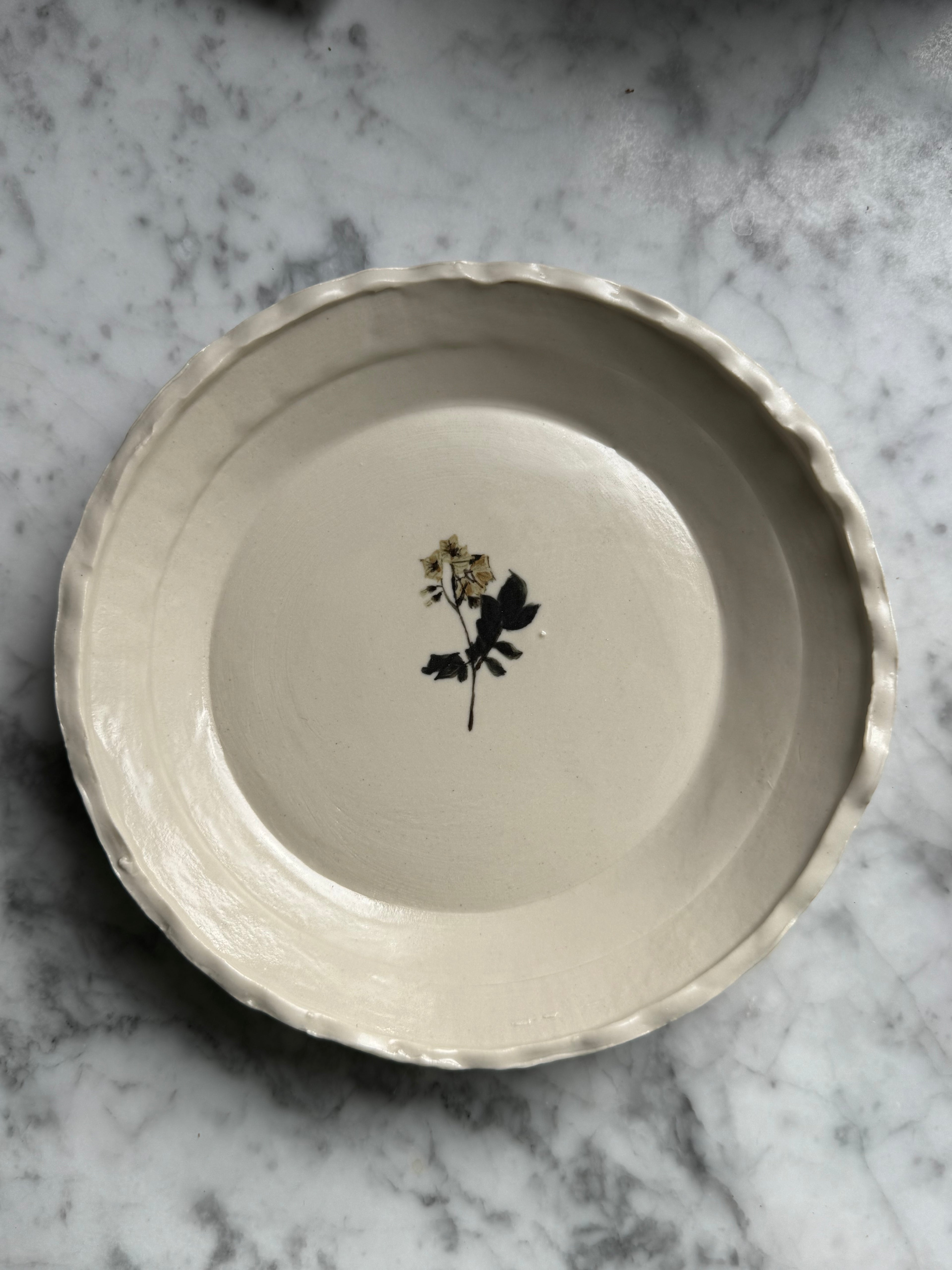Hand painted plate no 2