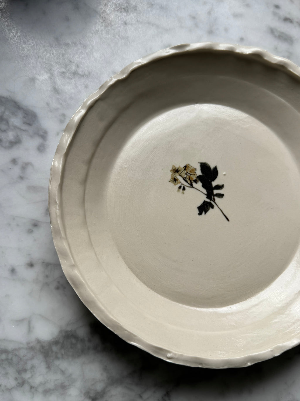 Hand painted plate no 2