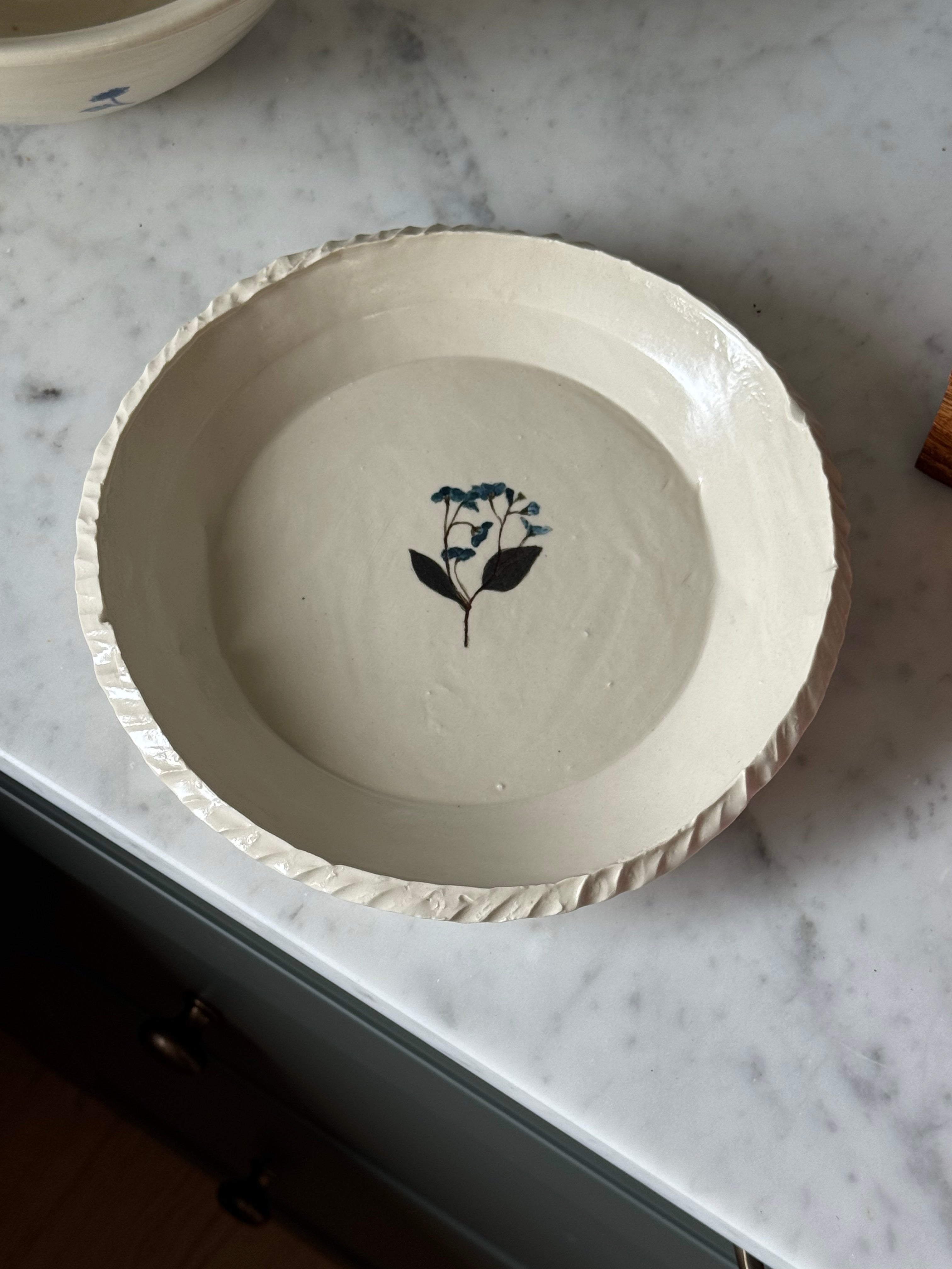 Hand painted plate no 4